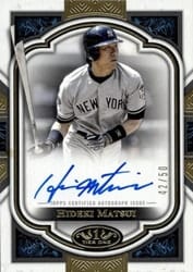 2023 Topps Tier One Next Level Autographs Hideki Matsui #NLA-HM card