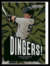 2025 Panini Prizm Dingers! Hideki Matsui #3 card