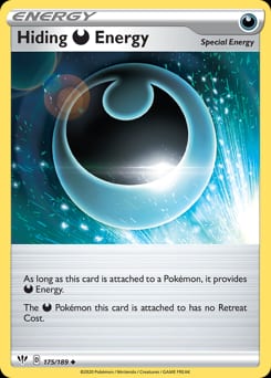 Darkness Ablaze Hiding Darkness Energy #175 card