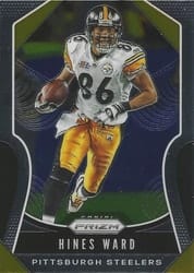 2019 Panini Prizm Base Set Hines Ward #299 card