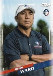 2019 Topps AAF Base Set Hines Ward #84 card
