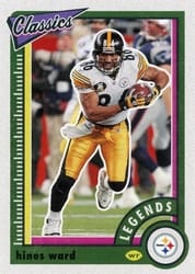2022 Panini Classics Base Set Hines Ward #124 card