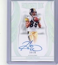 2025 Panini Flawless Honored Ink Hines Ward #10 card