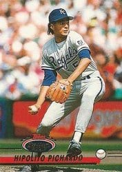 1993 Stadium Club Base Set Hipolito Pichardo #211 card