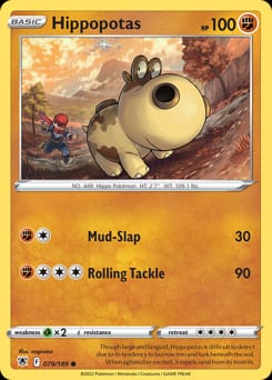 Astral Radiance Hippopotas #79 card