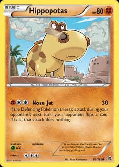 BREAKthrough Hippopotas #83 card