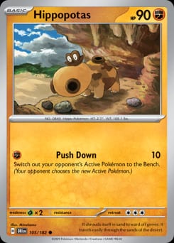2025 Destined Rivals Hippopotas #105