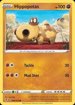Evolving Skies Hippopotas #84 card