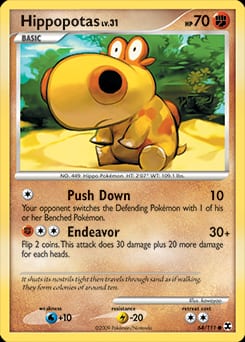Rising Rivals Hippopotas #64 card