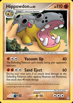 Diamond & Pearl Hippowdon #29 card