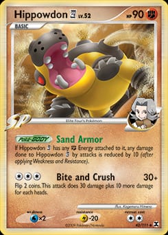 Rising Rivals Hippowdon E4 #42 card