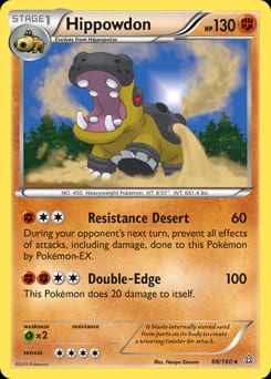 Primal Clash Hippowdon #88 card