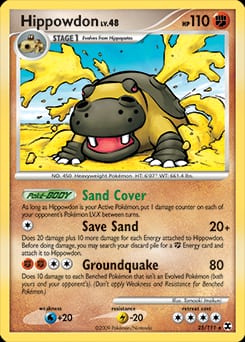 Rising Rivals Hippowdon #25 card