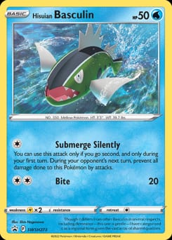SWSH Black Star Promos Hisuian Basculin #SWSH273 card