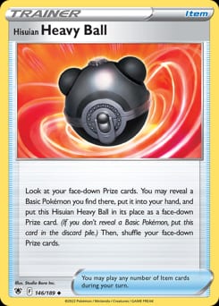 Astral Radiance Hisuian Heavy Ball #146 card