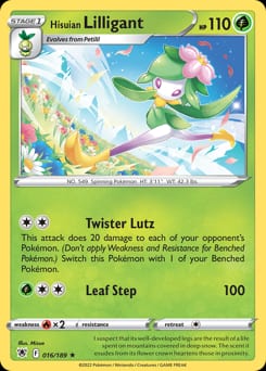 Astral Radiance Hisuian Lilligant #16 card