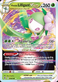 Astral Radiance Hisuian Lilligant VSTAR #18 card
