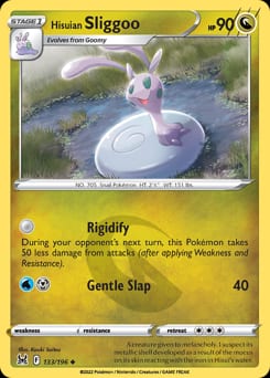 Lost Origin Hisuian Sliggoo #133 card