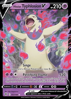 Astral Radiance Hisuian Typhlosion V #53 card