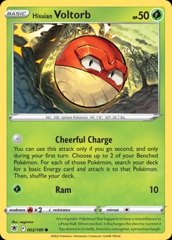 Astral Radiance Hisuian Voltorb #2 card