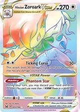 2022 Lost Origin Hisuian Zoroark VSTAR #203 card