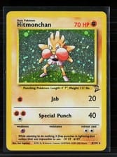 Base Set 2 Hitmonchan #8 card