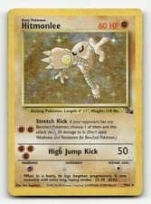 Fossil Hitmonlee #7 card