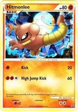 HGSS Black Star Promos Hitmonlee #HGSS25 card
