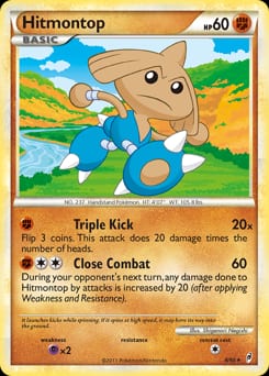 Call of Legends Hitmontop #8 card