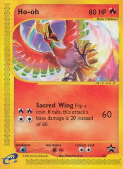 Wizards Black Star Promos Ho-oh #52 card
