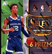 2019 Panini Select Hobby Box card