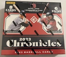 2022 Panini Chronicles Hobby Box card