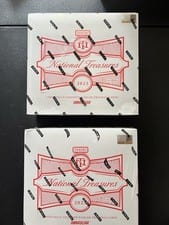 2022 Panini National Treasures Hobby Box card