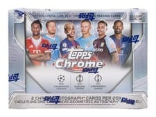 2023 Topps Chrome UEFA Club Hobby Box card