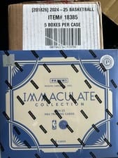 2024 Panini Immaculate Hobby Box card