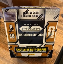 2025 Panini Prizm FIFA Club World Cup Hobby Box card