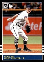 2019 Donruss Base Set Hoby Milner #202 card