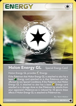 2006 Dragon Frontiers Holon Energy GL #85 card