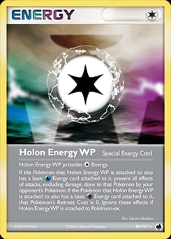 Dragon Frontiers Holon Energy WP #86 card