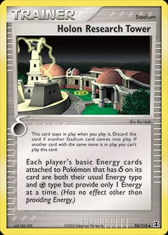 Delta Species Holon Research Tower #94 card