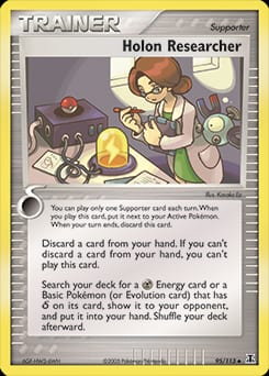 Delta Species Holon Researcher #95 card