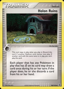 Delta Species Holon Ruins #96 card