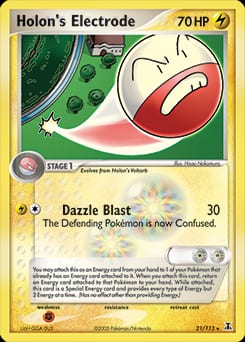 Delta Species Holon's Electrode #21 card
