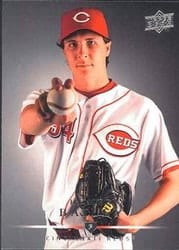 2008 Upper Deck Base Set Homer Bailey #463 card