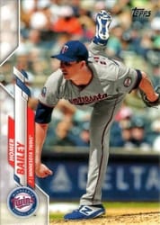 2020 Topps Base Set Homer Bailey #357 card