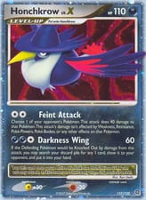 Secret Wonders Honchkrow LV.X #132 card