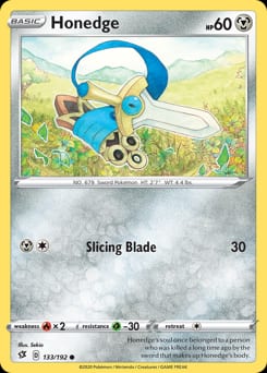 Rebel Clash Honedge #133 card