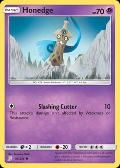 Unified Minds Honedge #93 card