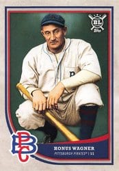 2018 Topps Big League Base Set Honus Wagner #341 card