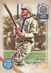 2018 Topps Gypsy Queen Base Set Honus Wagner #316 card